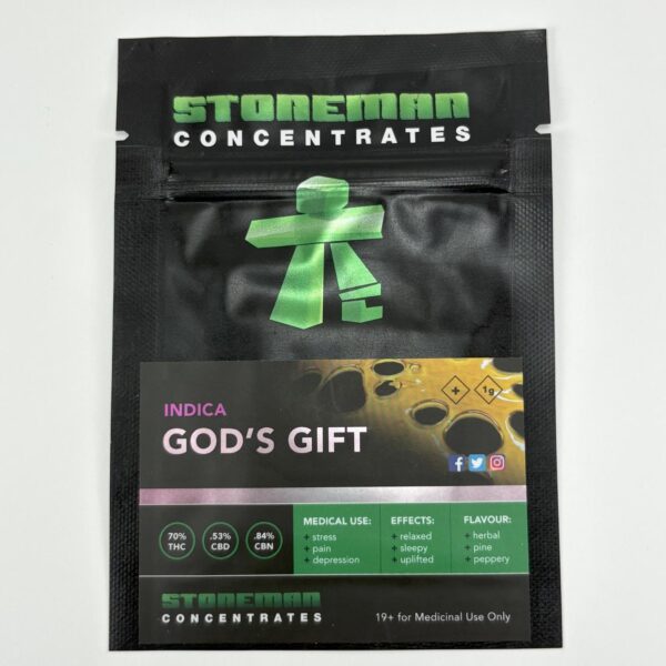 Stoneman Concentrates: Indica Gods Gift