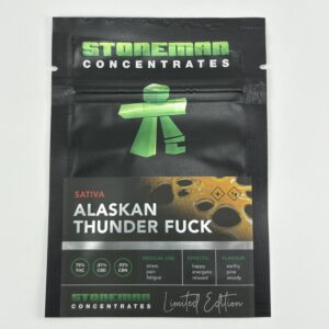 Stoneman Concentrates: Sativa Alaskan Thunder Fuck Shatter
