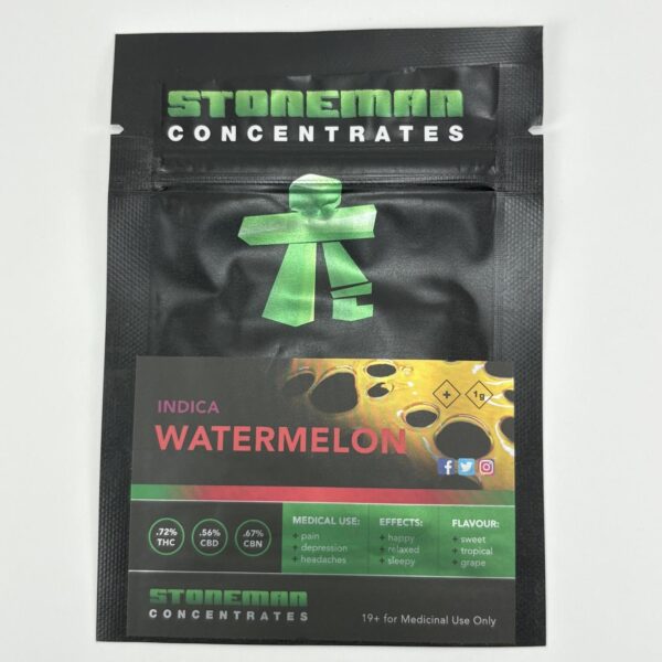 Stoneman Concentrates: Indica Watermelon Shatter