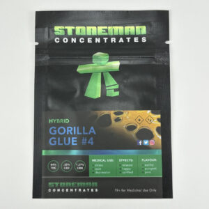 Stoneman Concentrates: Hybrid Gorilla Glue #4 Shatter