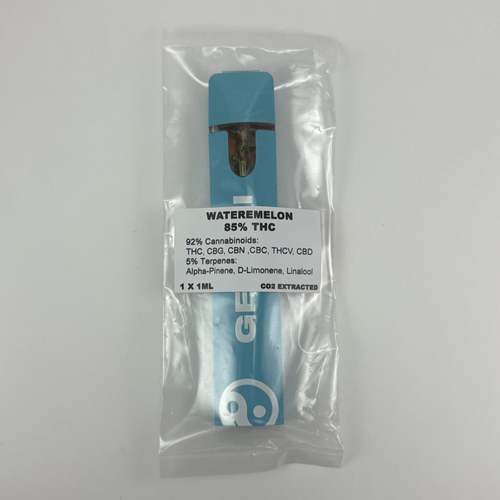 (1ml Rechargeable CO₂ Vape Pen)Gemini - Watermelon
